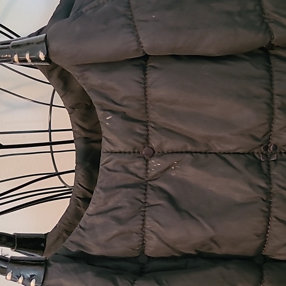 Kate Spade Black Nylon Patent Leather Quilted Puffer Top Handle Shoulder Bag - Picture 5 of 16